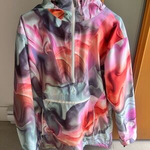 Volcom Multicolor Swirl Ski Jacket Gore-Tex M
